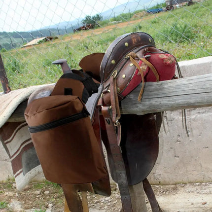 Durable Large Capacity Horn Saddle Bag Set