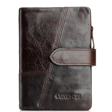 Vintage Crazy Horse Leather Wallet