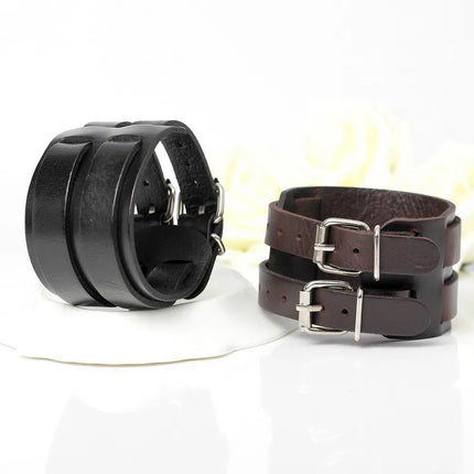 Men's Cowboy Style Leather Bracelet