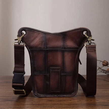 Crazy Horse Leather Fanny Pack