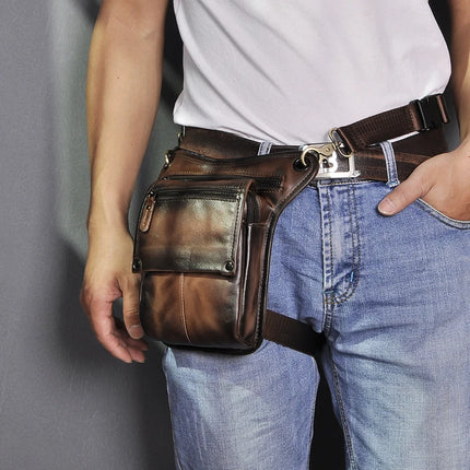 Crazy Horse Leather Fanny Pack