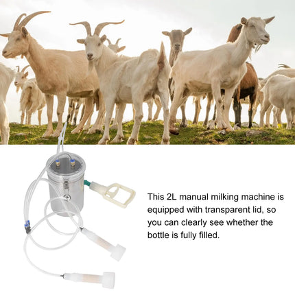 Effort-Saving Manual Milking Machine 2000ml