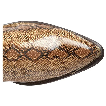 Snake Print Cowboy Boots