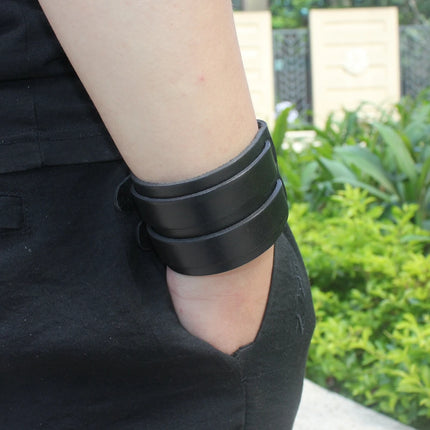 Men's Cowboy Style Leather Bracelet