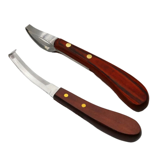 2 Pcs Horse Loop Hoof Knife Trimmer