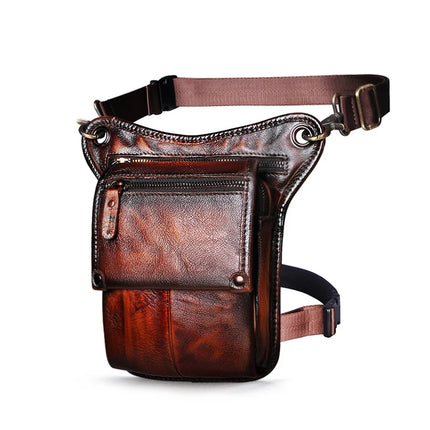 Crazy Horse Leather Fanny Pack