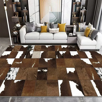 Cowhide Luxury Living Room Carpet
