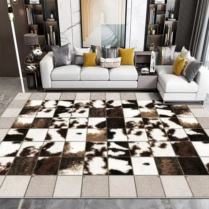 Cowhide Luxury Living Room Carpet