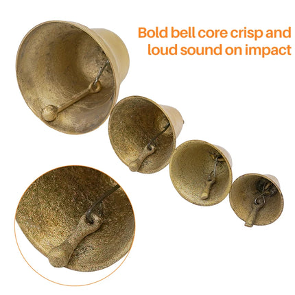 Zinc Alloy Cow & Sheep Grazing Bells