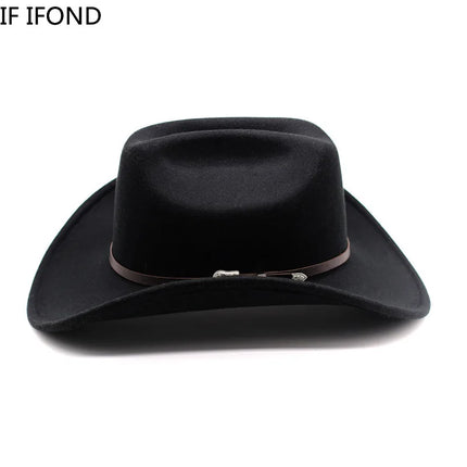 Unisex Vintage Western Cowboy Hat