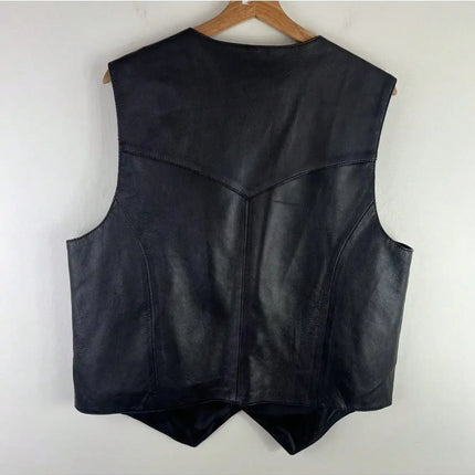 Western Leather Vest