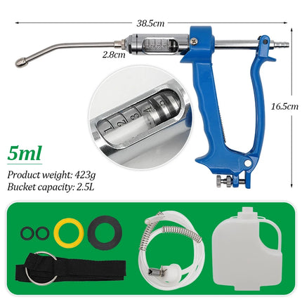 Veterinary Drench Gun for Cattle, Sheep & Goats
