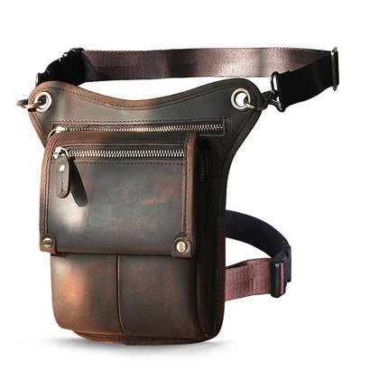Crazy Horse Leather Fanny Pack