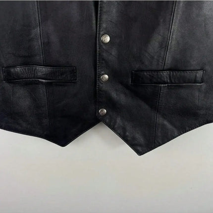 Western Leather Vest