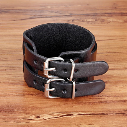 Men's Cowboy Style Leather Bracelet
