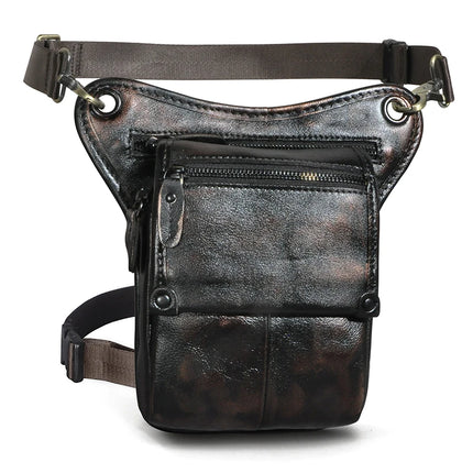 Crazy Horse Leather Fanny Pack