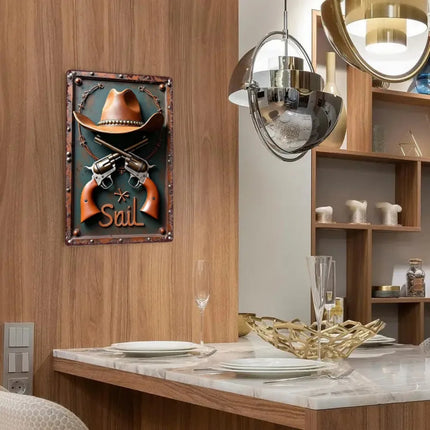 Rustic Wall Art for Bar Cafe Beach House