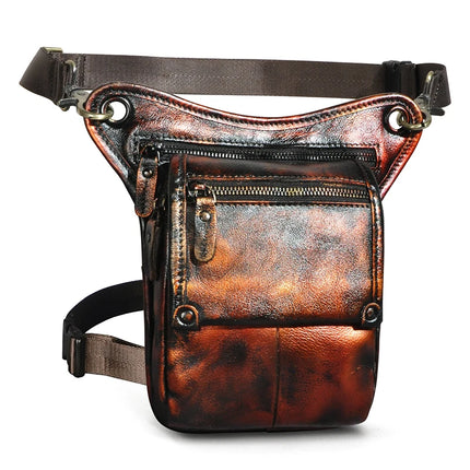 Crazy Horse Leather Fanny Pack