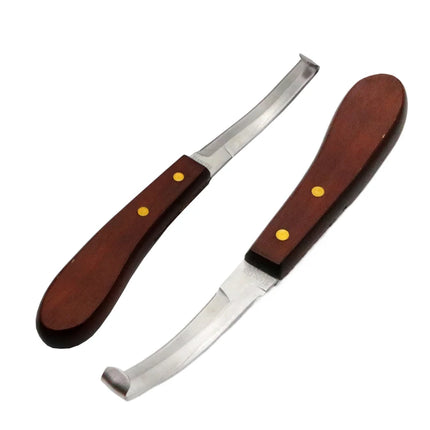 2 Pcs Horse Loop Hoof Knife Trimmer