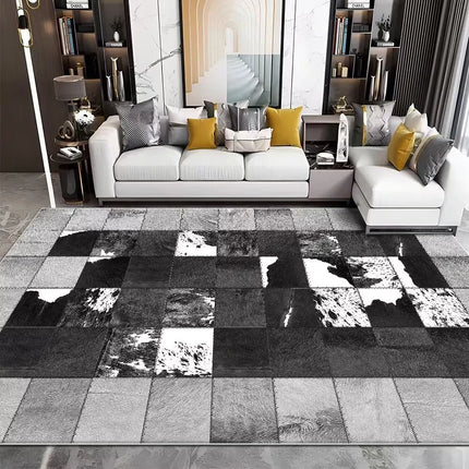 Cowhide Luxury Living Room Carpet