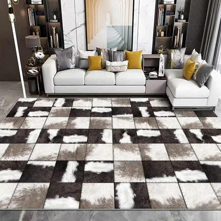 Cowhide Luxury Living Room Carpet