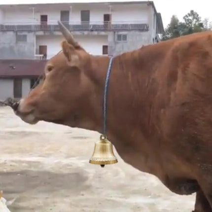 Zinc Alloy Cow & Sheep Grazing Bells