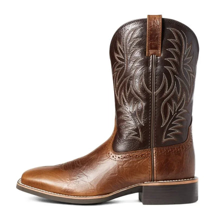 Men's Retro Embroidered Cowboy Boots