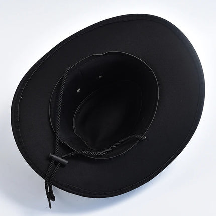 Men's Western Suede Cowboy Hat