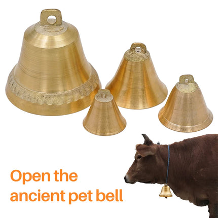Zinc Alloy Cow & Sheep Grazing Bells