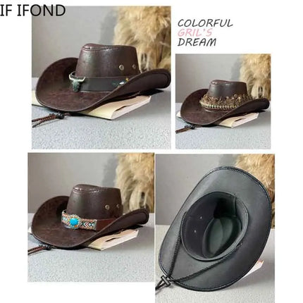 Vintage Western Cowboy Hat