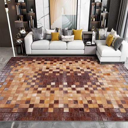 Cowhide Luxury Living Room Carpet