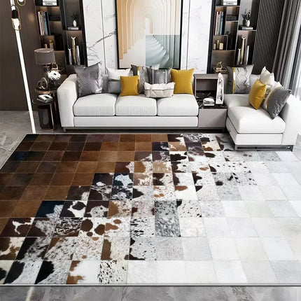 Cowhide Luxury Living Room Carpet