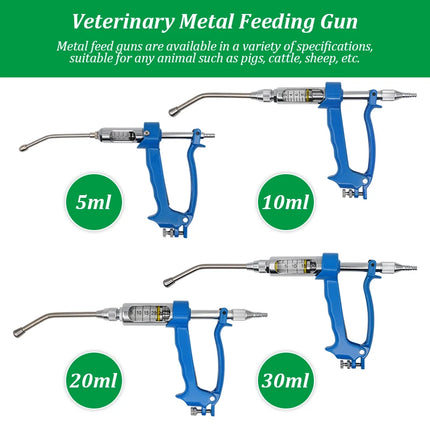Veterinary Drench Gun for Cattle, Sheep & Goats
