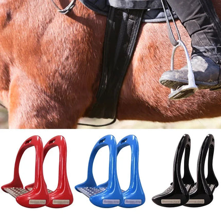 Anti-Slip Aluminium Alloy Horse Stirrups for Safety & Comfort